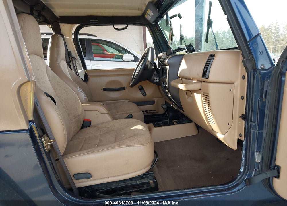 2001 JEEP WRANGLER SPORT VIN: 1J4FA49S01P326807