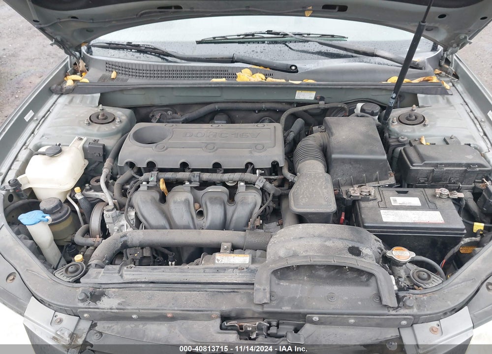2010 HYUNDAI SONATA GLS VIN: 5NPET4AC6AH584468