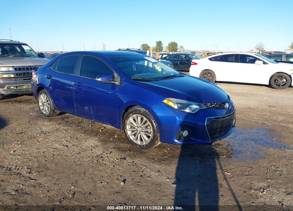 2015 TOYOTA COROLLA S PLUS VIN: 2T1BURHE2FC340475