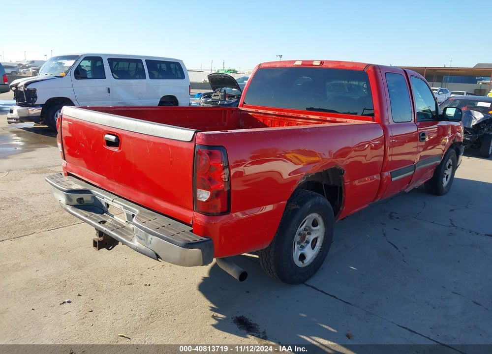 2003 CHEVROLET SILVERADO 1500 WORK TRUCK VIN: 2GCEC19X531283362