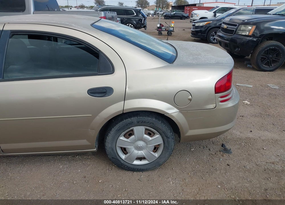 2004 DODGE STRATUS SE VIN: 1B3EL36X14N390197