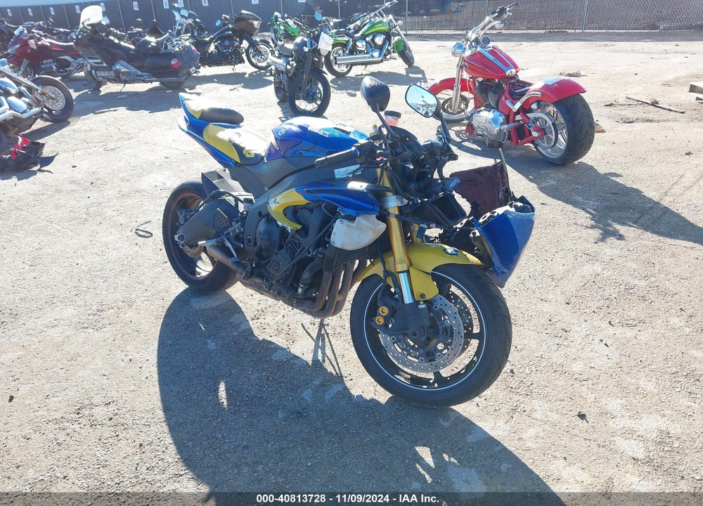 2012 YAMAHA YZFR6 VIN: JYARJ16E9CA025891
