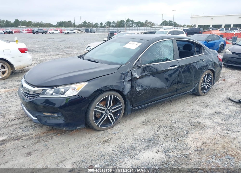 2016 HONDA ACCORD SPORT VIN: 1HGCR2F54GA171406