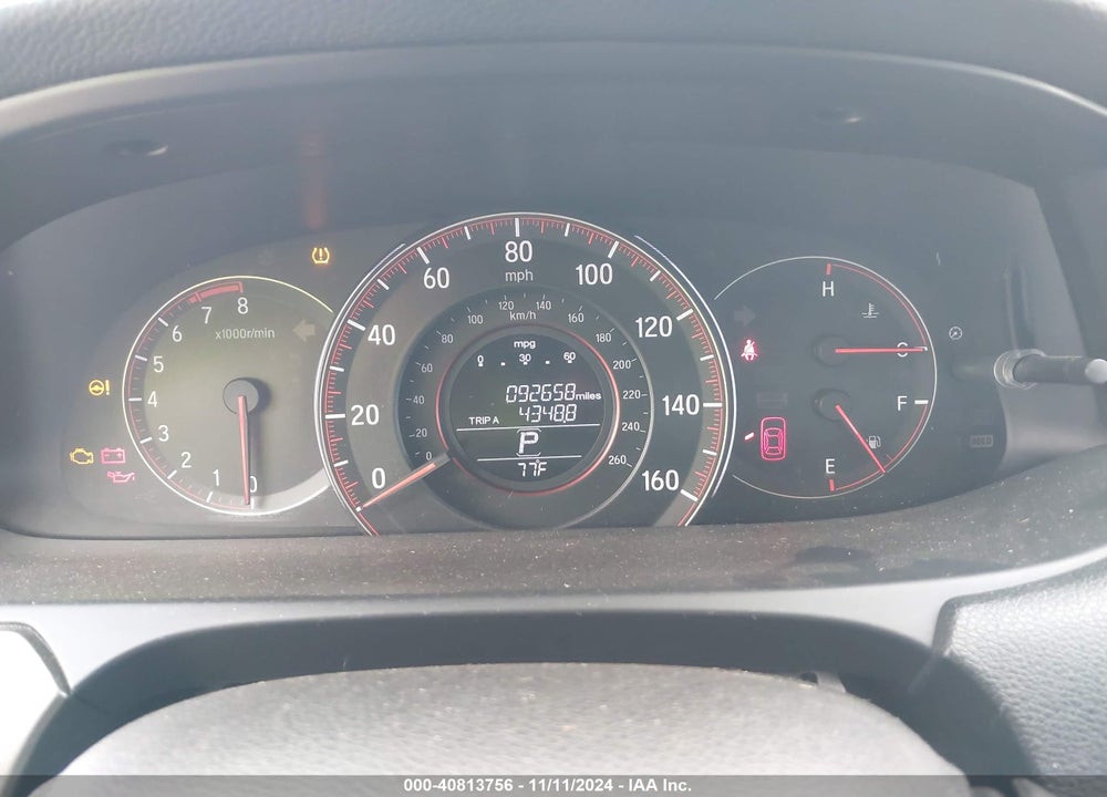 2016 HONDA ACCORD SPORT VIN: 1HGCR2F54GA171406