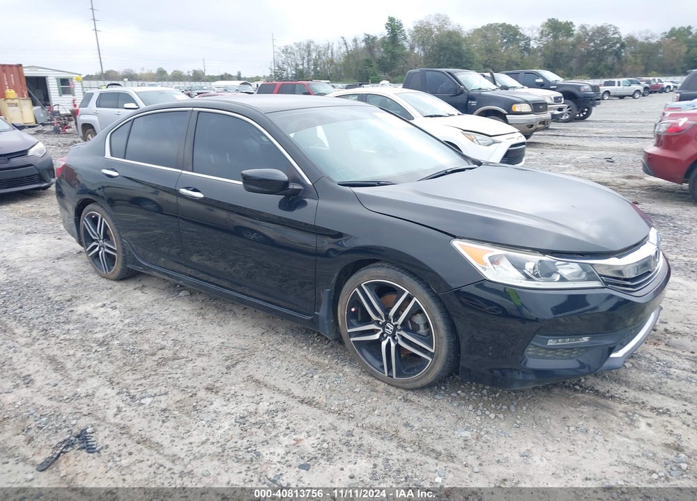2016 HONDA ACCORD SPORT VIN: 1HGCR2F54GA171406