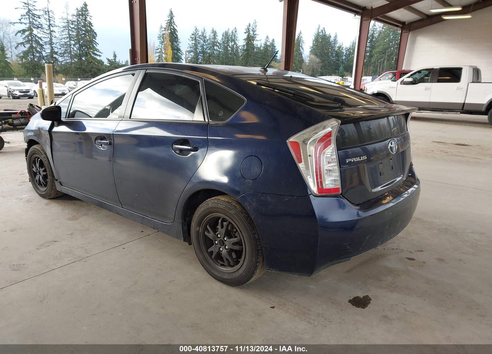 2013 TOYOTA PRIUS TWO VIN: JTDKN3DU8D1634987