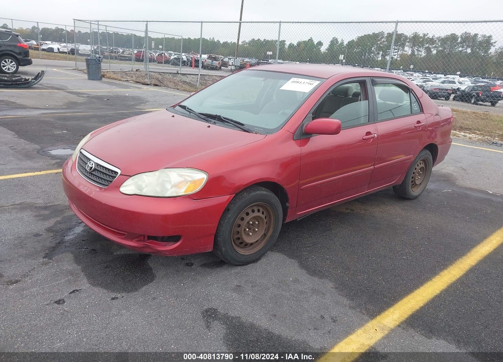 2007 TOYOTA COROLLA LE VIN: 2T1BR32E67C753038