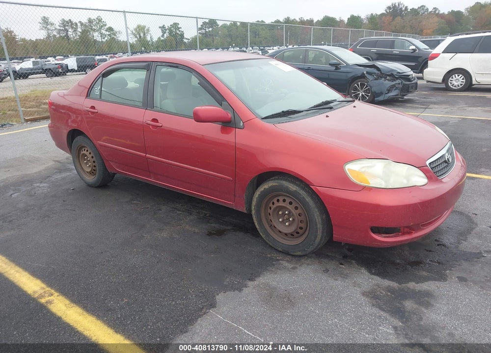 2007 TOYOTA COROLLA LE VIN: 2T1BR32E67C753038