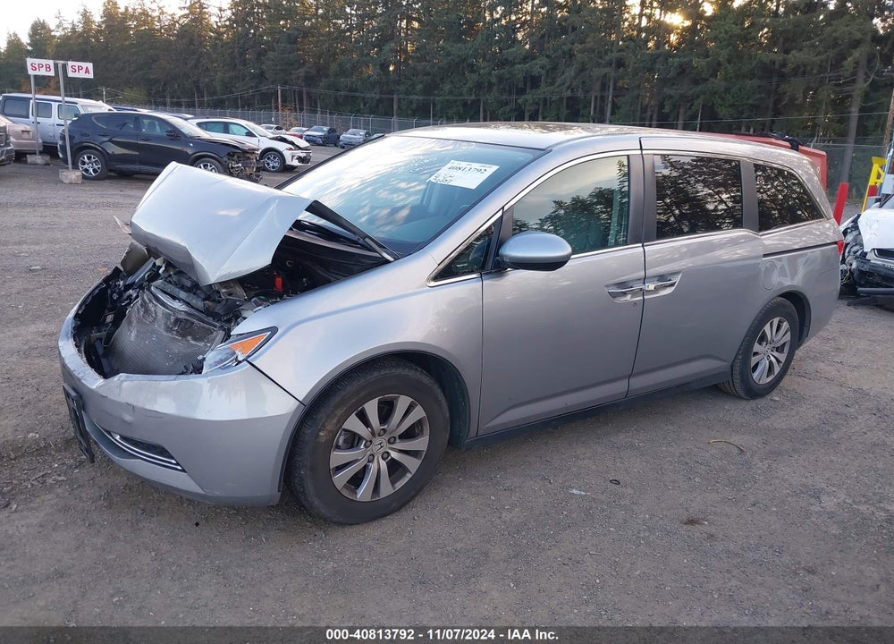 2016 HONDA ODYSSEY EX-L VIN: 5FNRL5H65GB101518