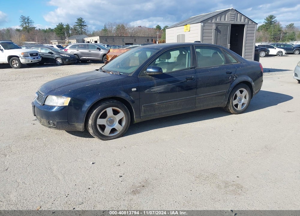 2004 AUDI A4 1.8T VIN: WAULC68E74A140339