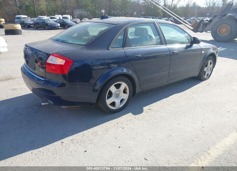 2004 AUDI A4 1.8T VIN: WAULC68E74A140339