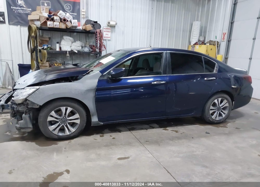 2013 HONDA ACCORD LX VIN: 1HGCR2F30DA116297