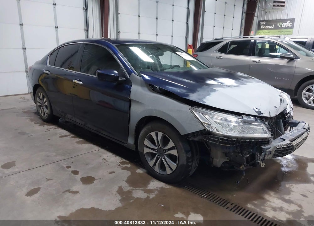 2013 HONDA ACCORD LX VIN: 1HGCR2F30DA116297