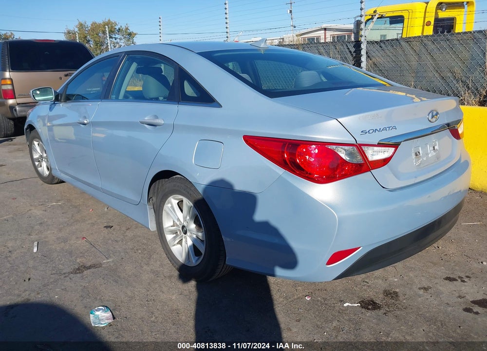 2014 HYUNDAI SONATA GLS VIN: 5NPEB4AC8EH894565