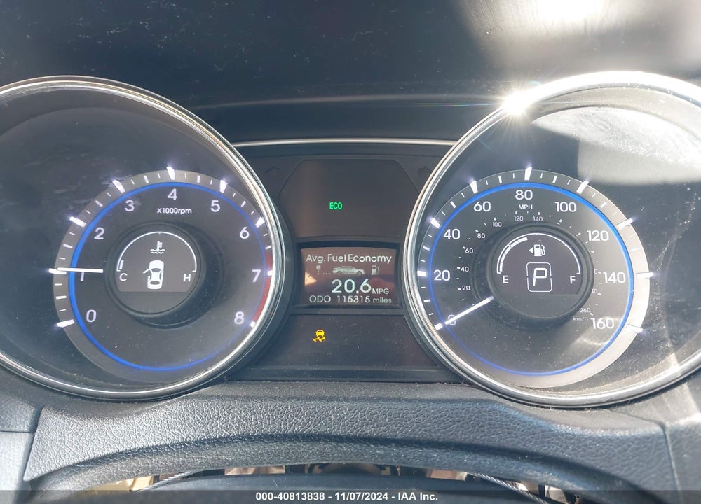 2014 HYUNDAI SONATA GLS VIN: 5NPEB4AC8EH894565