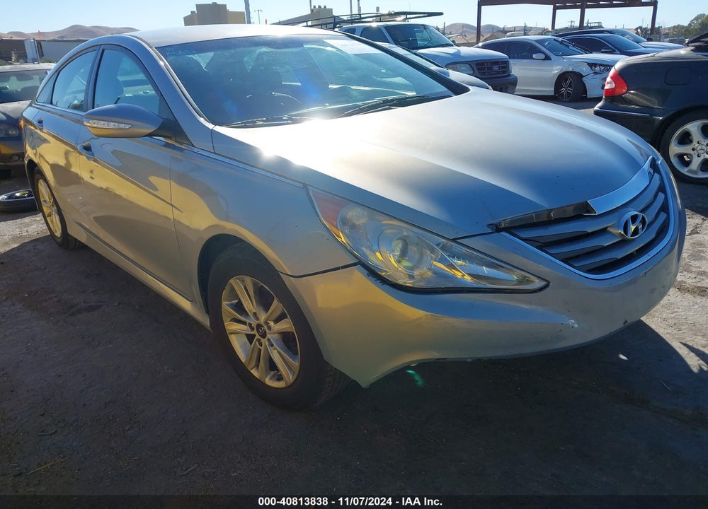 2014 HYUNDAI SONATA GLS VIN: 5NPEB4AC8EH894565