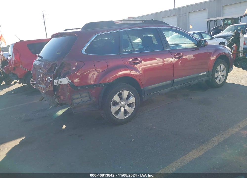 2012 SUBARU OUTBACK 2.5I PREMIUM VIN: 4S4BRBGC5C3298392