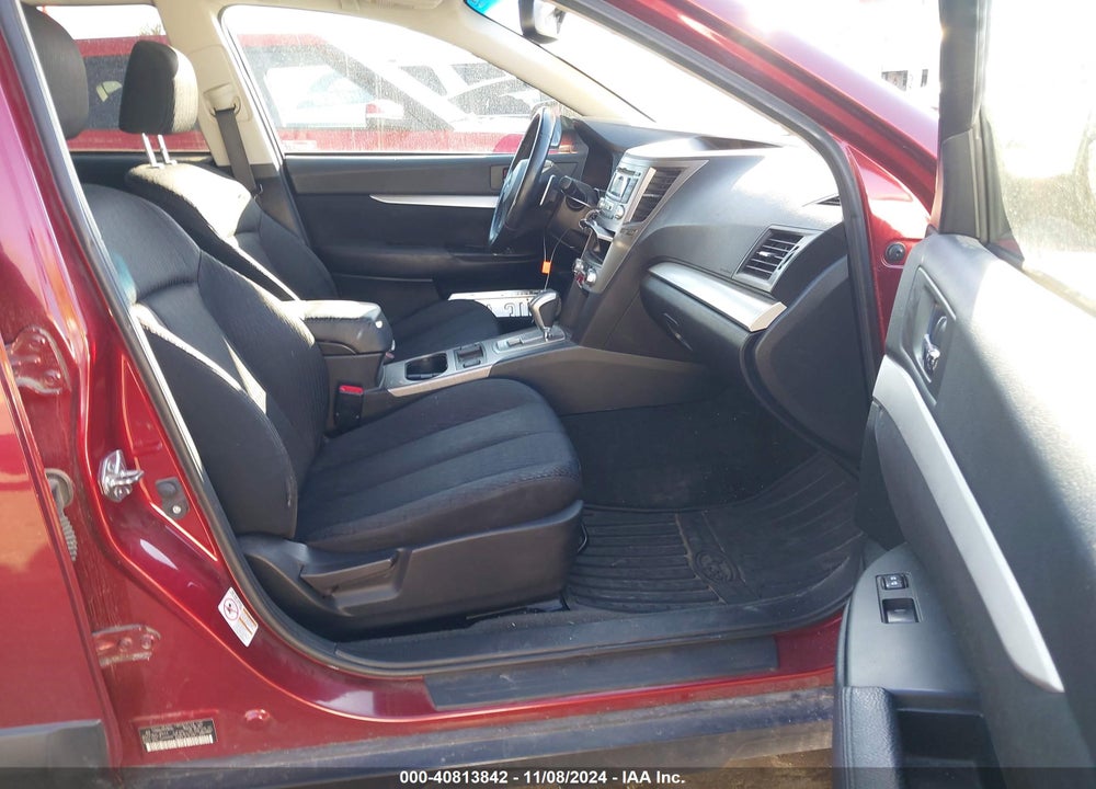 2012 SUBARU OUTBACK 2.5I PREMIUM VIN: 4S4BRBGC5C3298392