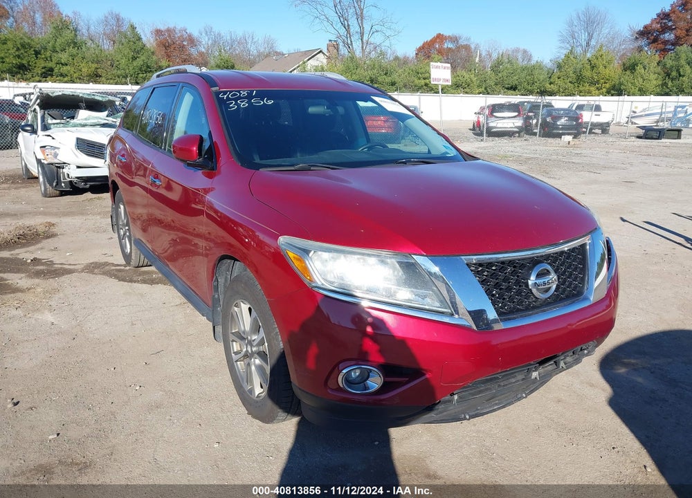 2013 NISSAN PATHFINDER SV VIN: 5N1AR2MM9DC650285