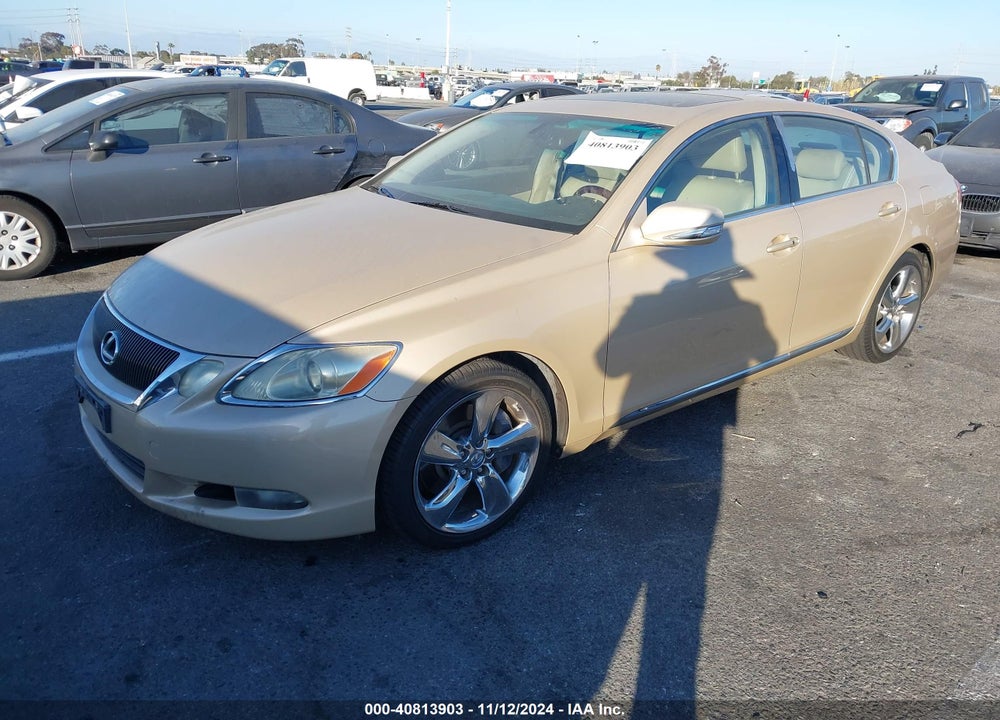 2008 LEXUS GS 350 VIN: JTHBE96SX80029460