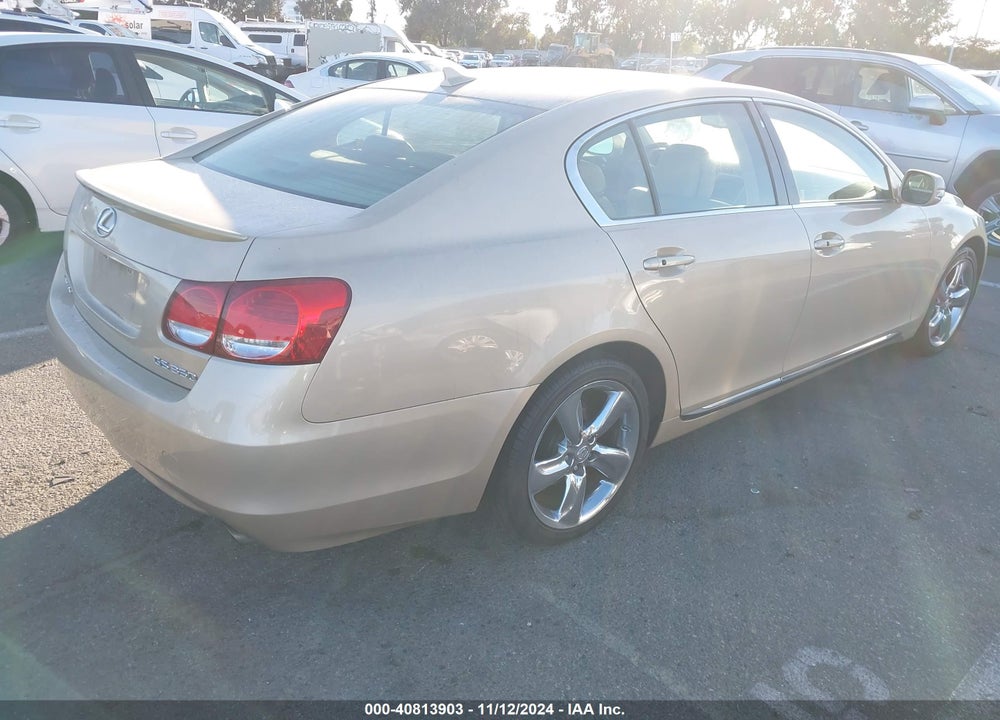 2008 LEXUS GS 350 VIN: JTHBE96SX80029460