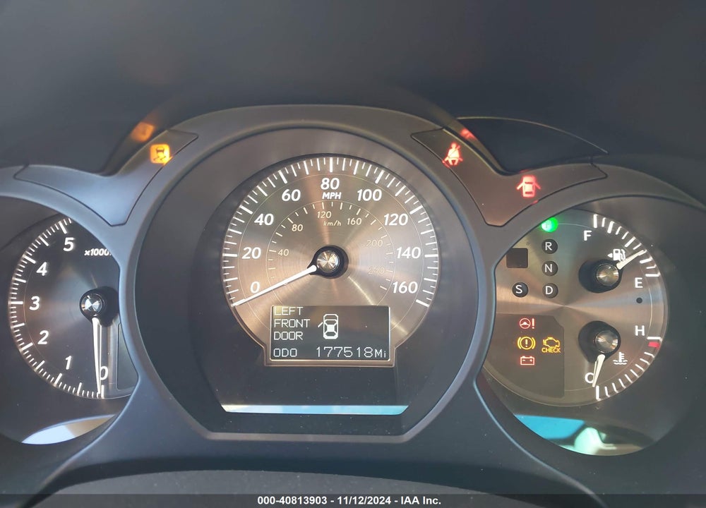 2008 LEXUS GS 350 VIN: JTHBE96SX80029460