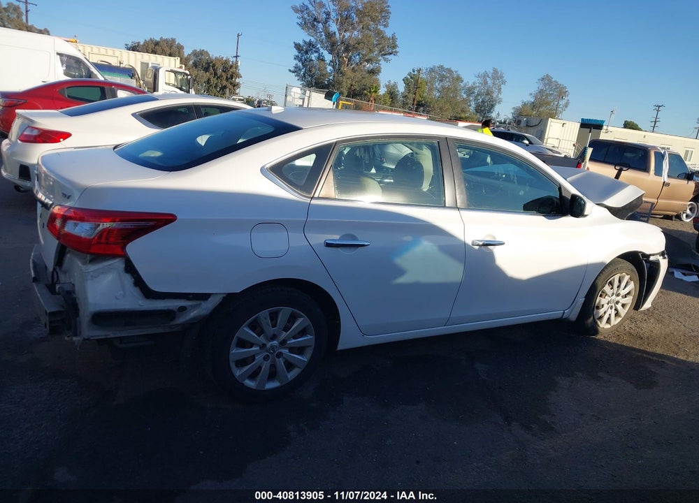 2016 NISSAN SENTRA SV VIN: 3N1AB7AP5GY318136