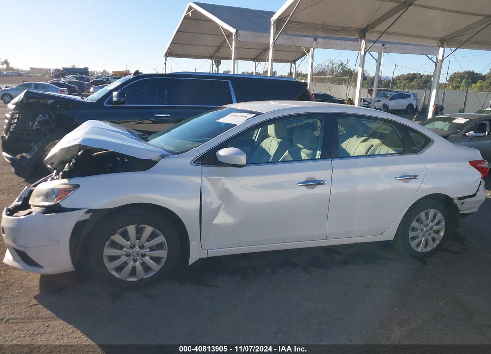 2016 NISSAN SENTRA SV VIN: 3N1AB7AP5GY318136