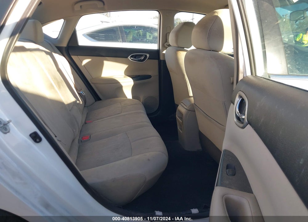 2016 NISSAN SENTRA SV VIN: 3N1AB7AP5GY318136