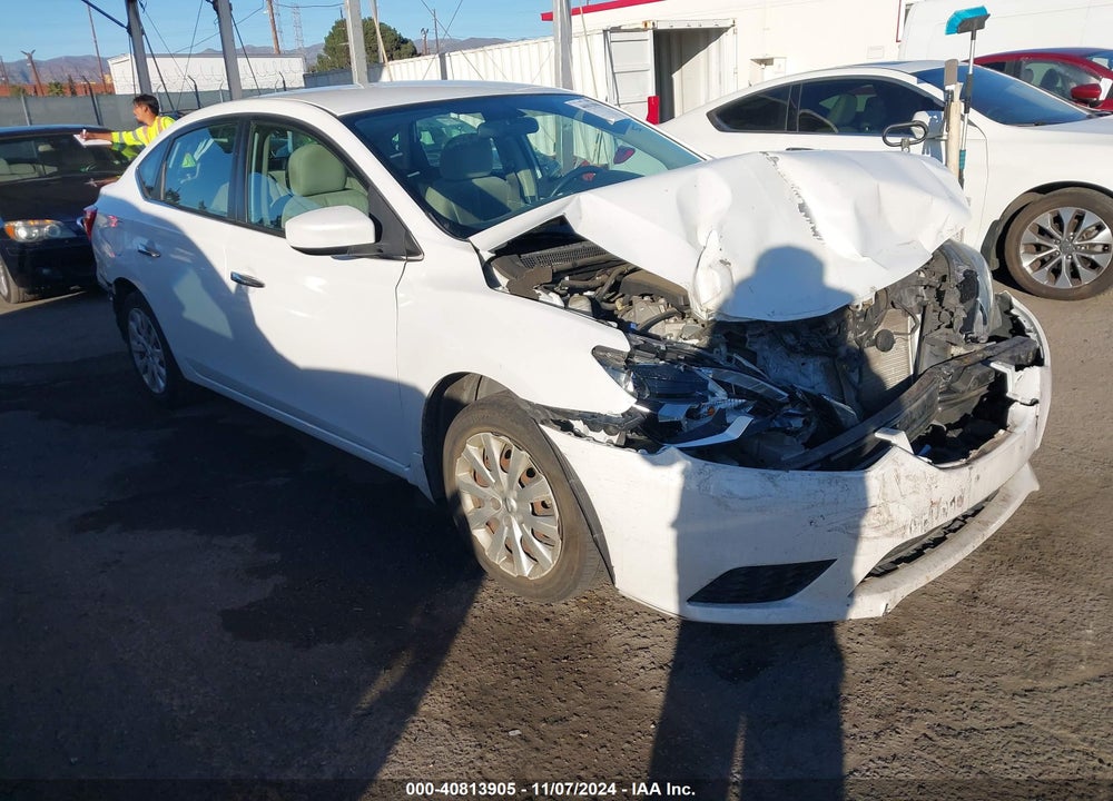 2016 NISSAN SENTRA SV VIN: 3N1AB7AP5GY318136