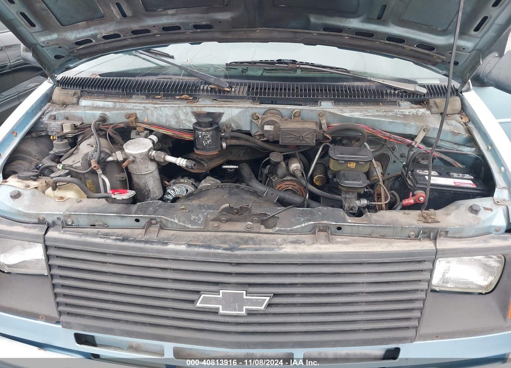 1991 CHEVROLET ASTRO VIN: 1GNDM19Z8MB129389