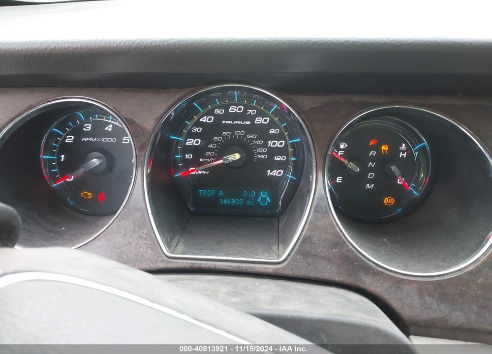 2011 FORD TAURUS SEL VIN: 1FAHP2EWXBG183866