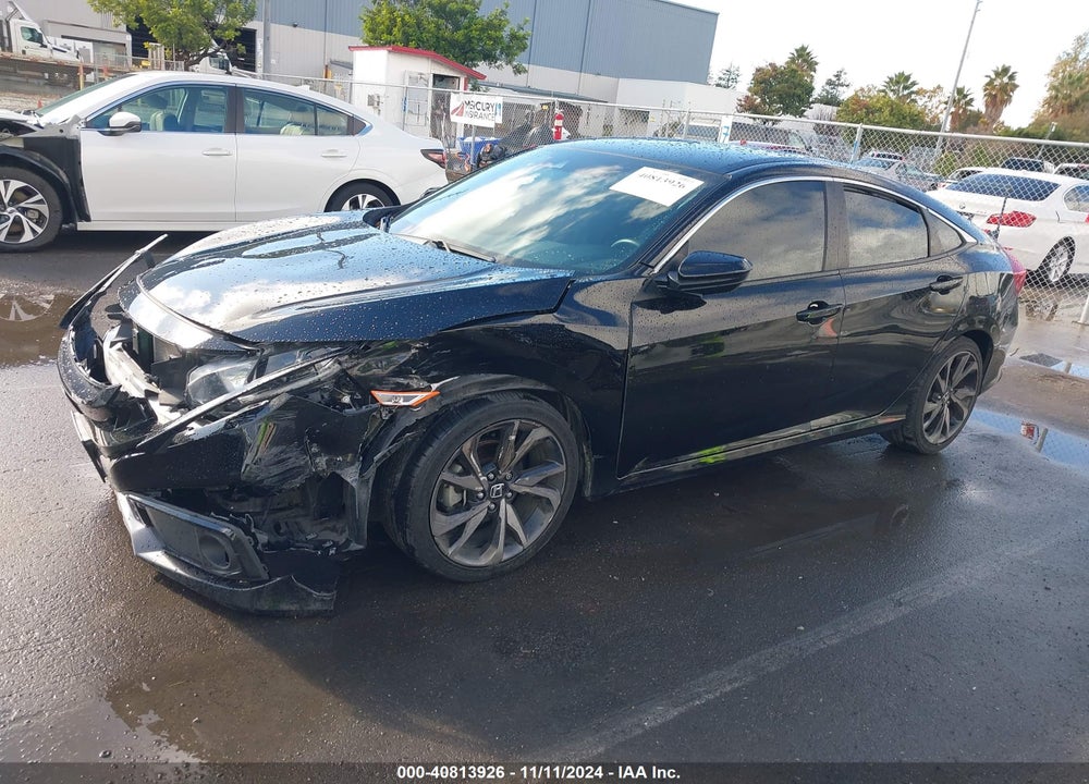 2021 HONDA CIVIC SPORT VIN: 2HGFC2F86MH538795