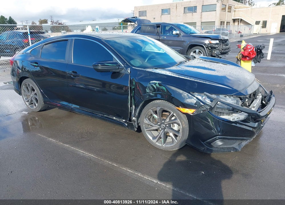 2021 HONDA CIVIC SPORT VIN: 2HGFC2F86MH538795
