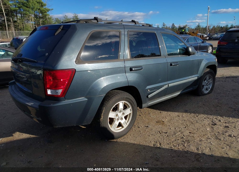 2007 JEEP GRAND CHEROKEE LAREDO VIN: 1J8GR48K87C567463