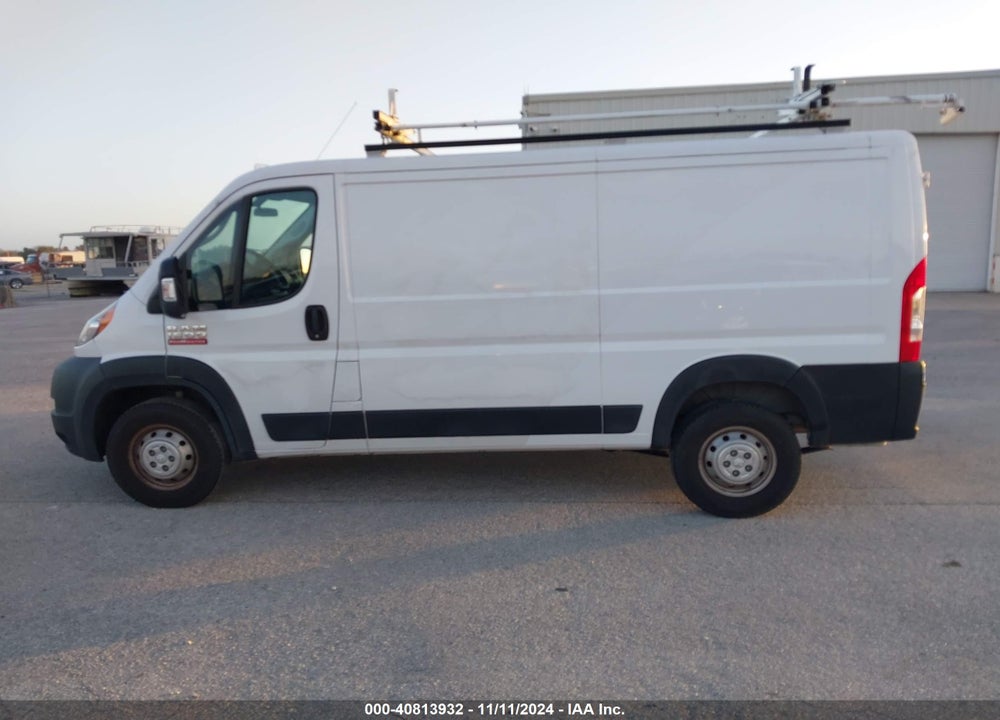 2019 RAM PROMASTER 1500 LOW ROOF 136 WB VIN: 3C6TRVAG0KE540669