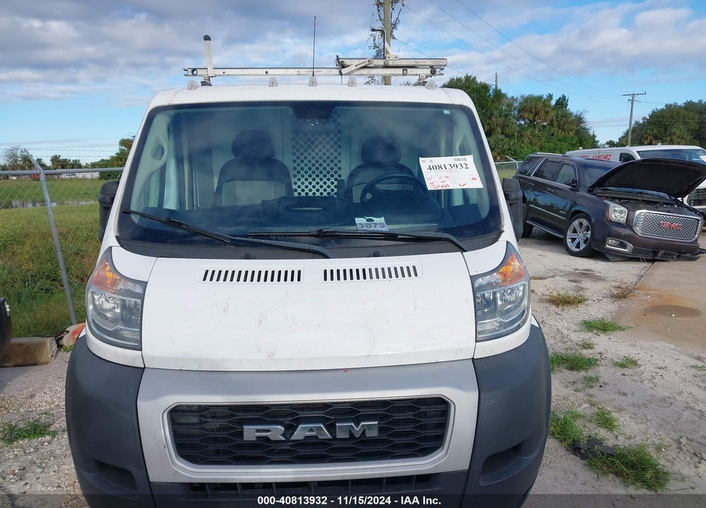 2019 RAM PROMASTER 1500 LOW ROOF 136 WB VIN: 3C6TRVAG0KE540669
