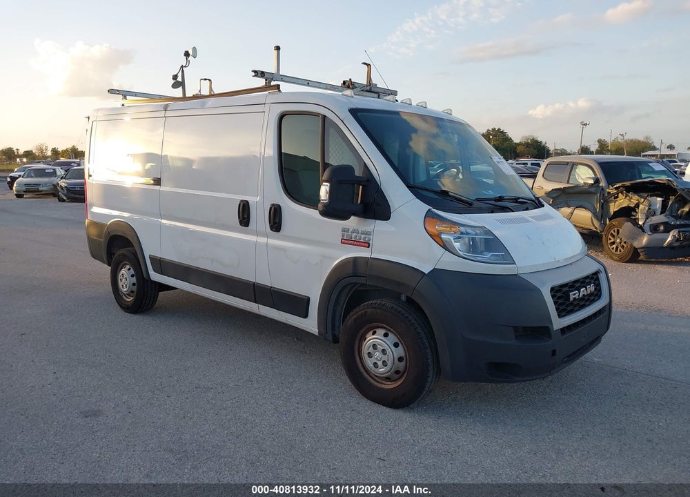 2019 RAM PROMASTER 1500 LOW ROOF 136 WB VIN: 3C6TRVAG0KE540669