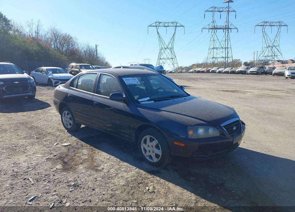 2004 HYUNDAI ELANTRA GLS/GT VIN: KMHDN46D34U895398