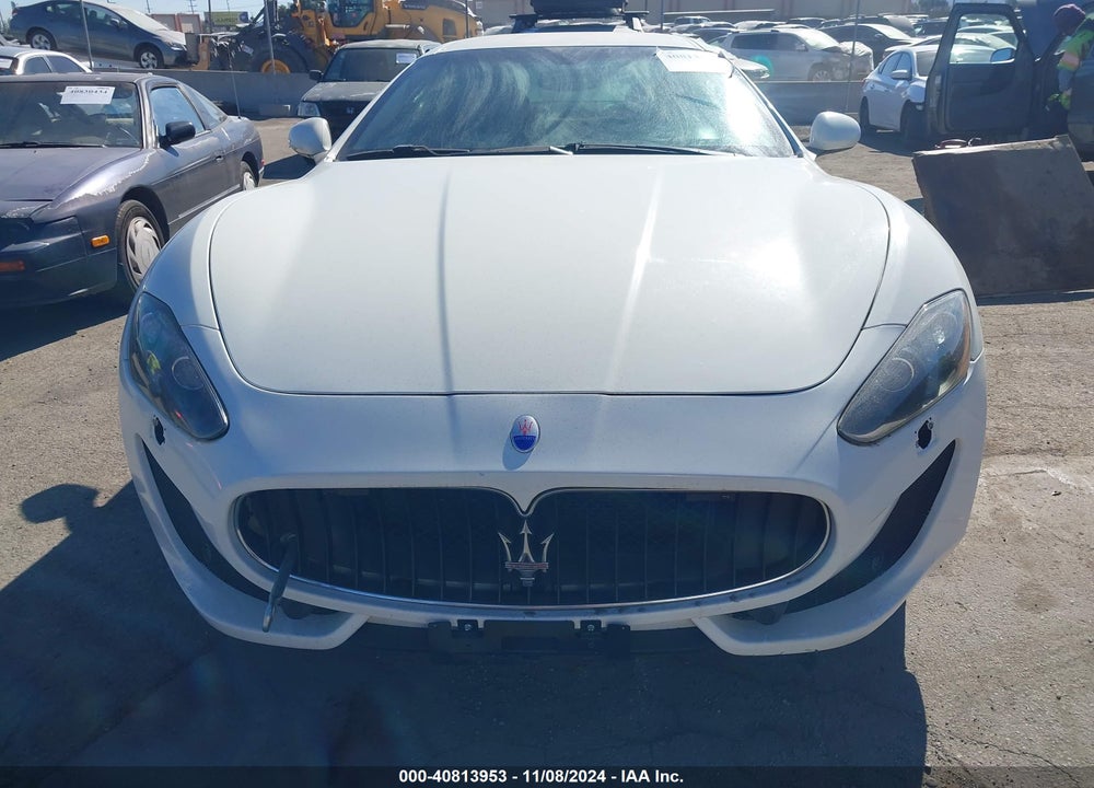 2013 MASERATI GRANTURISMO MC/SPORT VIN: ZAM45VLA1D0069303