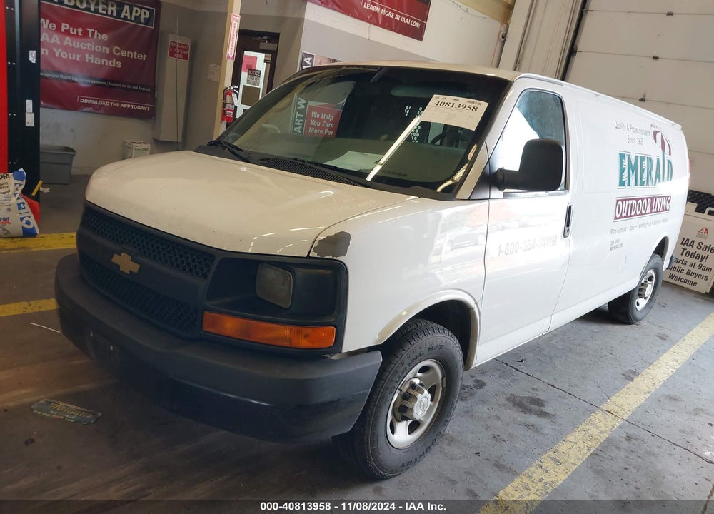 2010 CHEVROLET EXPRESS 2500 WORK VAN VIN: 1GCZGGAA3A1173512