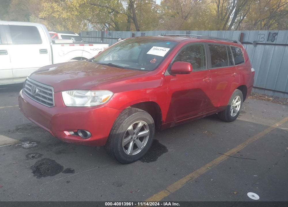 2008 TOYOTA HIGHLANDER VIN: JTEES41AX82081843