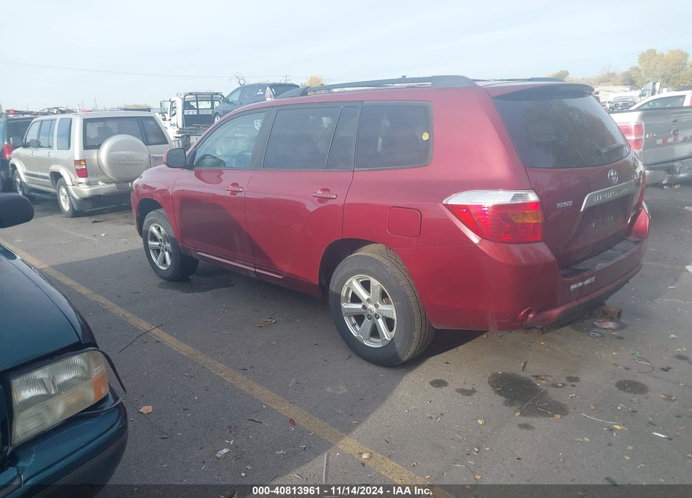 2008 TOYOTA HIGHLANDER VIN: JTEES41AX82081843