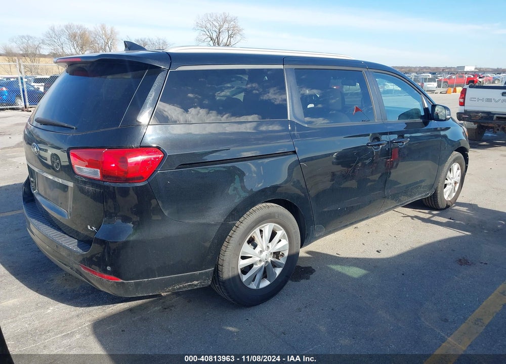 2016 KIA SEDONA LX VIN: KNDMB5C18G6103350