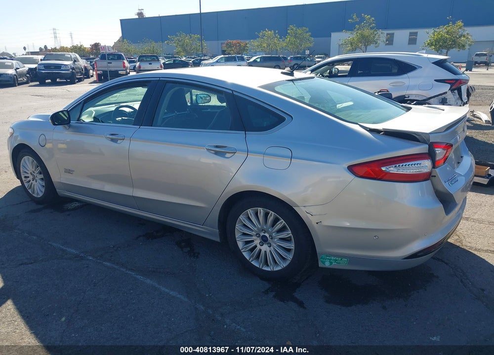 2014 FORD FUSION ENERGI TITANIUM VIN: 3FA6P0SU0ER357410