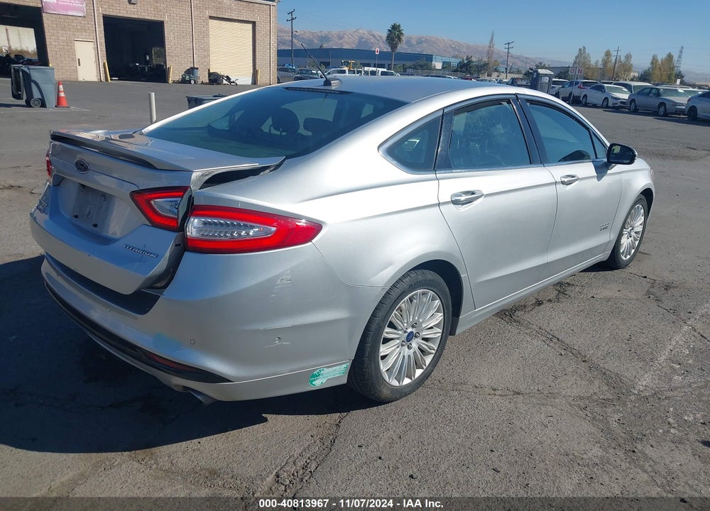 2014 FORD FUSION ENERGI TITANIUM VIN: 3FA6P0SU0ER357410
