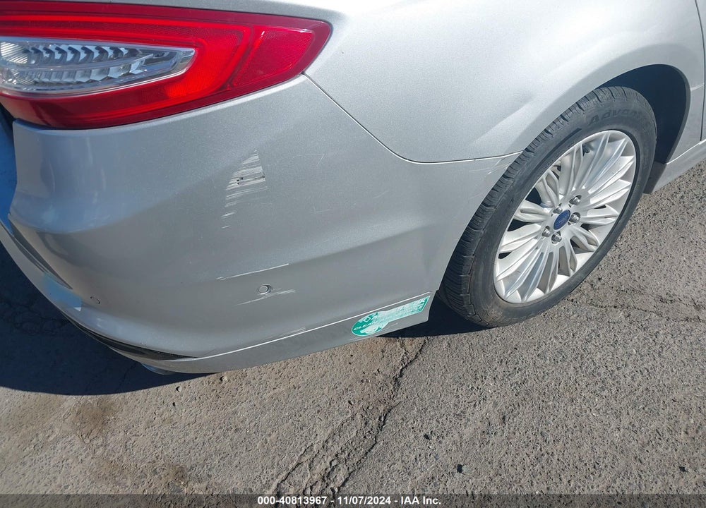 2014 FORD FUSION ENERGI TITANIUM VIN: 3FA6P0SU0ER357410