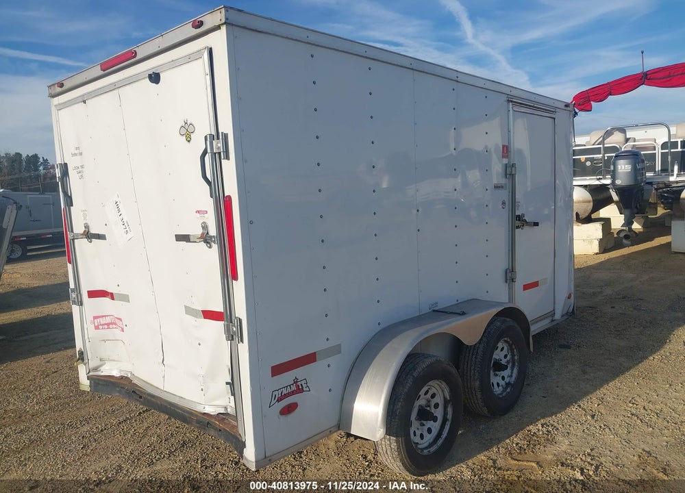 2019 FREEDOM CARGO TRAILER 6X12 VIN: 5WKBE1229K1060364