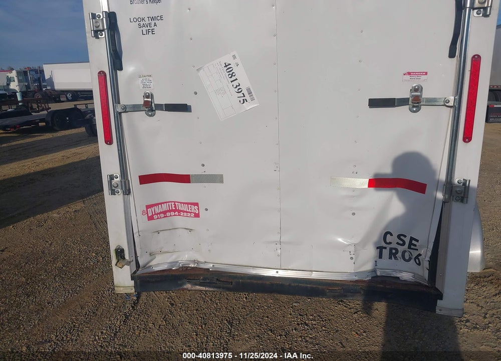 2019 FREEDOM CARGO TRAILER 6X12 VIN: 5WKBE1229K1060364