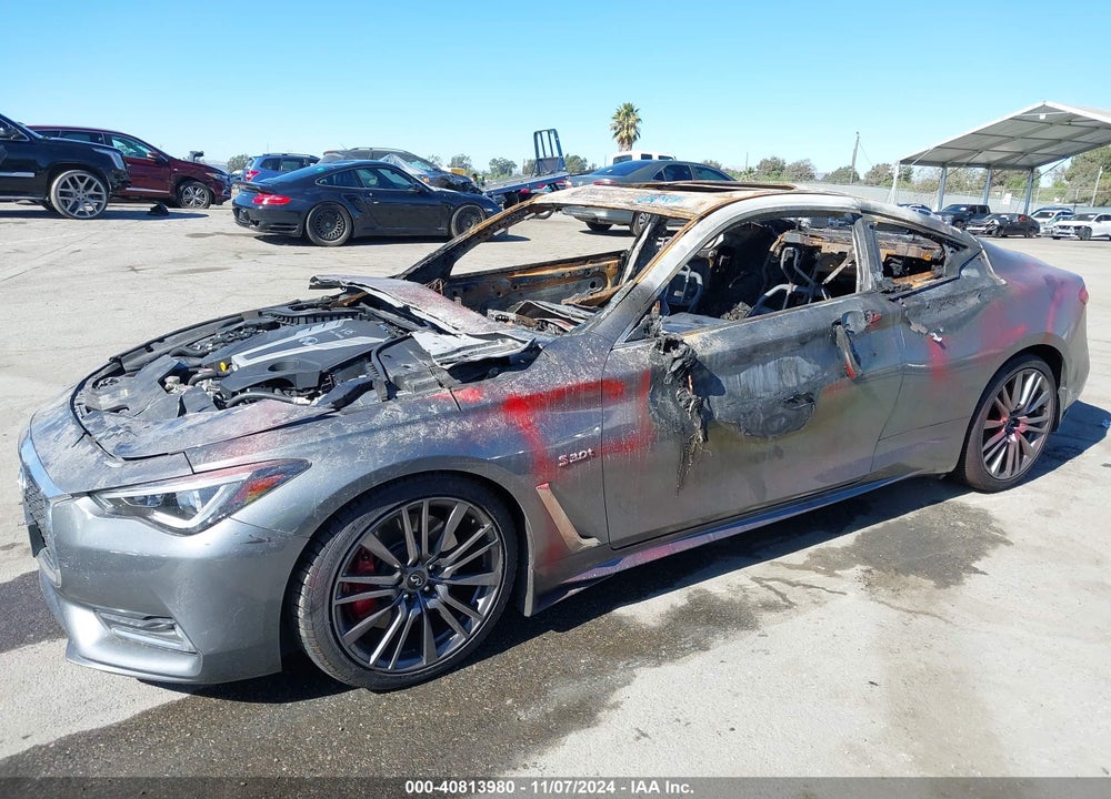 2017 INFINITI Q60 3.0T RED SPORT 400 VIN: JN1FV7EK9HM610288